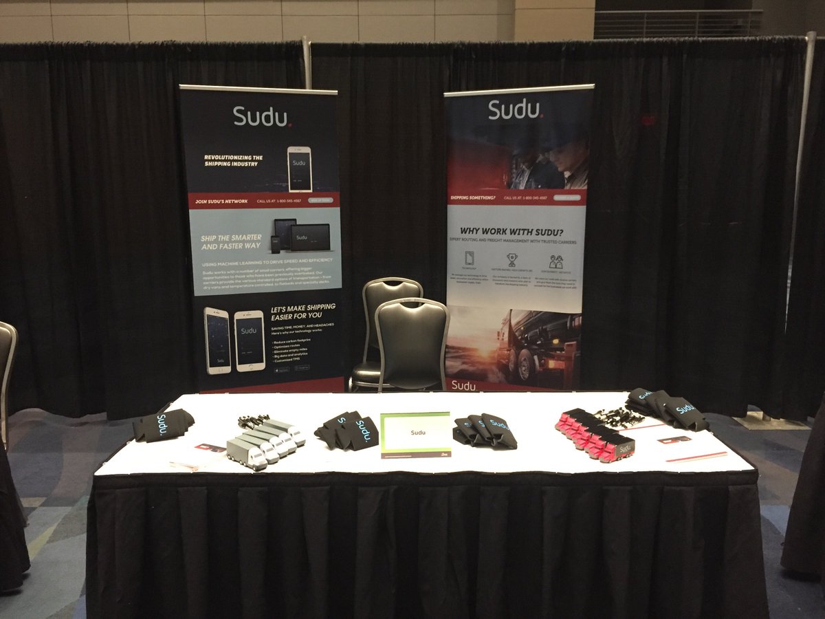 Good looking booth at #GaSummit18 &amp; #MODEXShow! Stop by for some swag at the Georgia World Congress Center, Building C, Level 3, Georgia Ballroom.