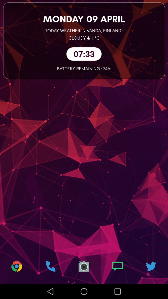 JYliviuhkola's tweet photo. @EzTech231 #BASep29 #BASep28 #BacktoNova 

Nova Launcher 9x5 (using dock)
Backdrops wallpaper
Naxos Taz IP
Ghosty Zooper widget edited, Spotify music widget, TuneIn Radio music widget

Swipe Chrome open Google folder
Swipe Twitter open Social folder
Swipe gesture open app drawer https://t.co/RP402R9zgN