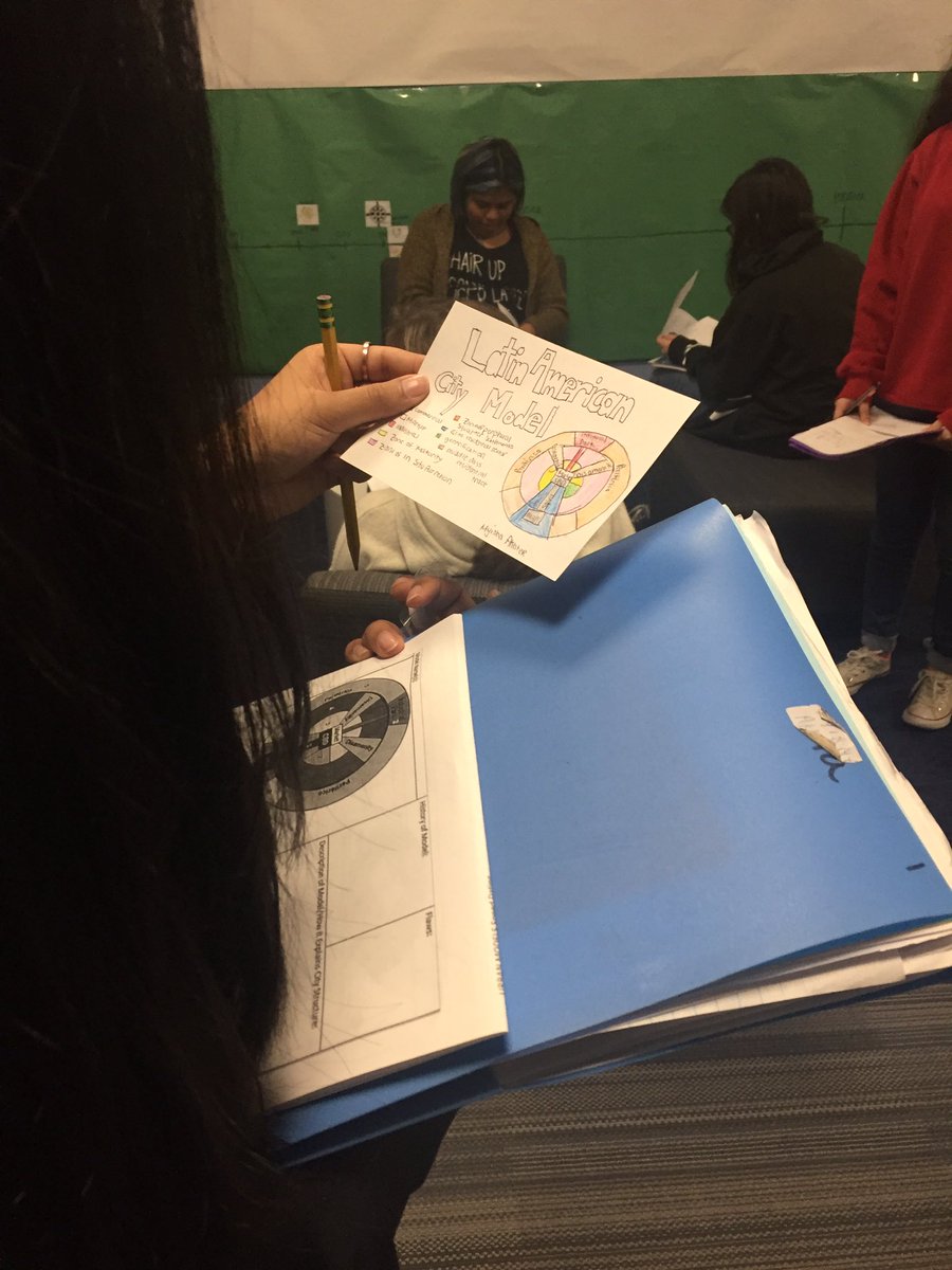 AnkneyOTHS's tweet image. A little urban model mix and mingle today in APHG! #unit7