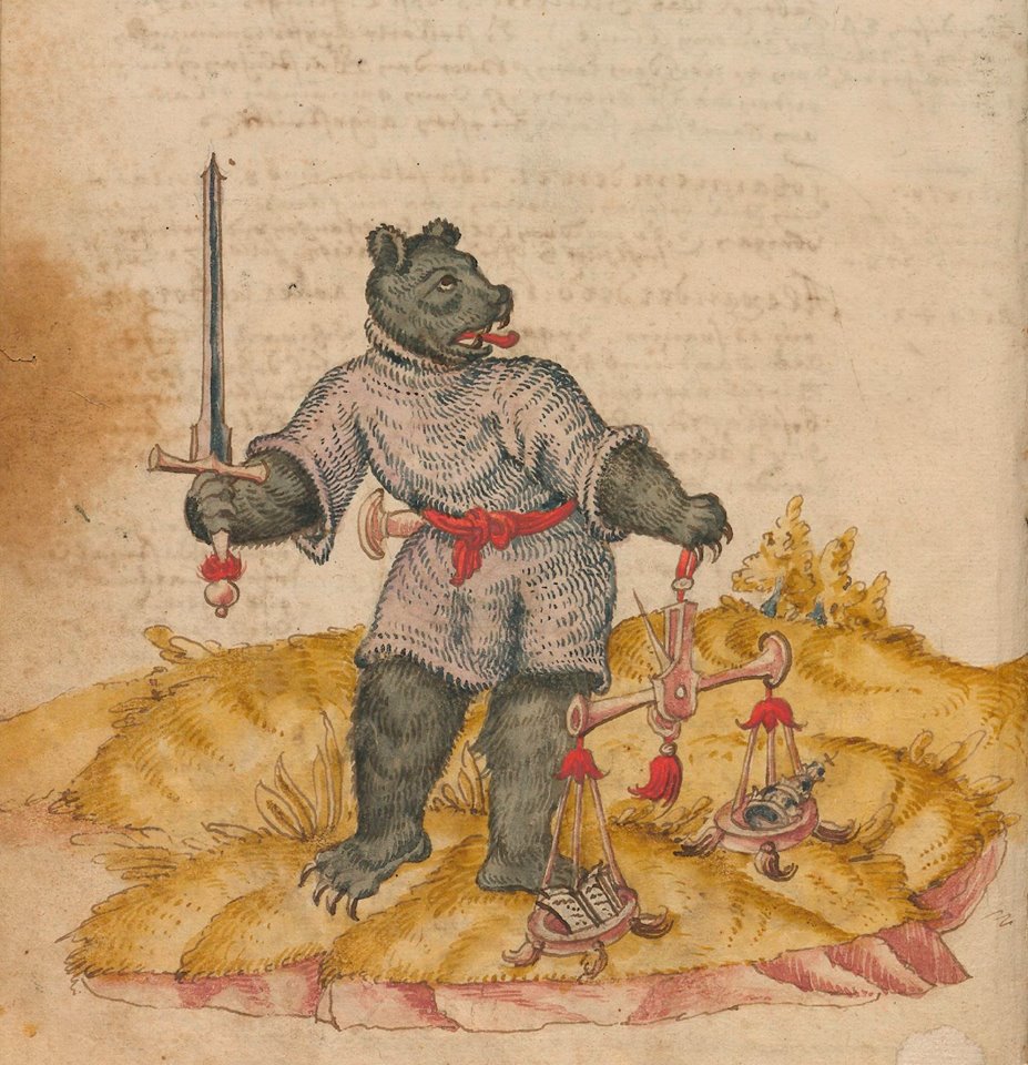 th_schmid's tweet photo. #Archive30: animal
when in #Bern|e, there's no avoiding anthropomorphised bears #anthropours
pic: Berne judges between pope and scripture https://t.co/nwGEoPTqj4 #ref500 #reformation500 https://t.co/gPsLmUzoMP