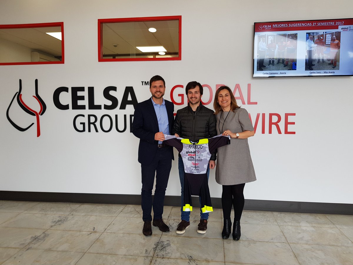 Como parte del compromiso con las personas <a href="/GlobalSteelWire/">Global Steel Wire</a> patrocinará a uno de sus empleados, Carlos Aparicio, para su participación en el Ironman 2018 que tendrá lugar el 22 de septiembre en Cervia (Italia). Muchos ánimos Carlos!! @AparicioCharlie <a href="/IRONMANtri/">IRONMAN Triathlon</a>