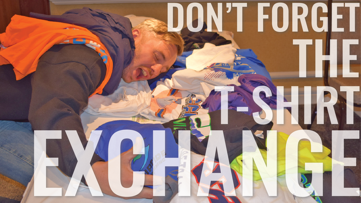 JacobGrosser's tweet image. Wardrobe upgrade coming up! #SwimBiz #tshirtexchange