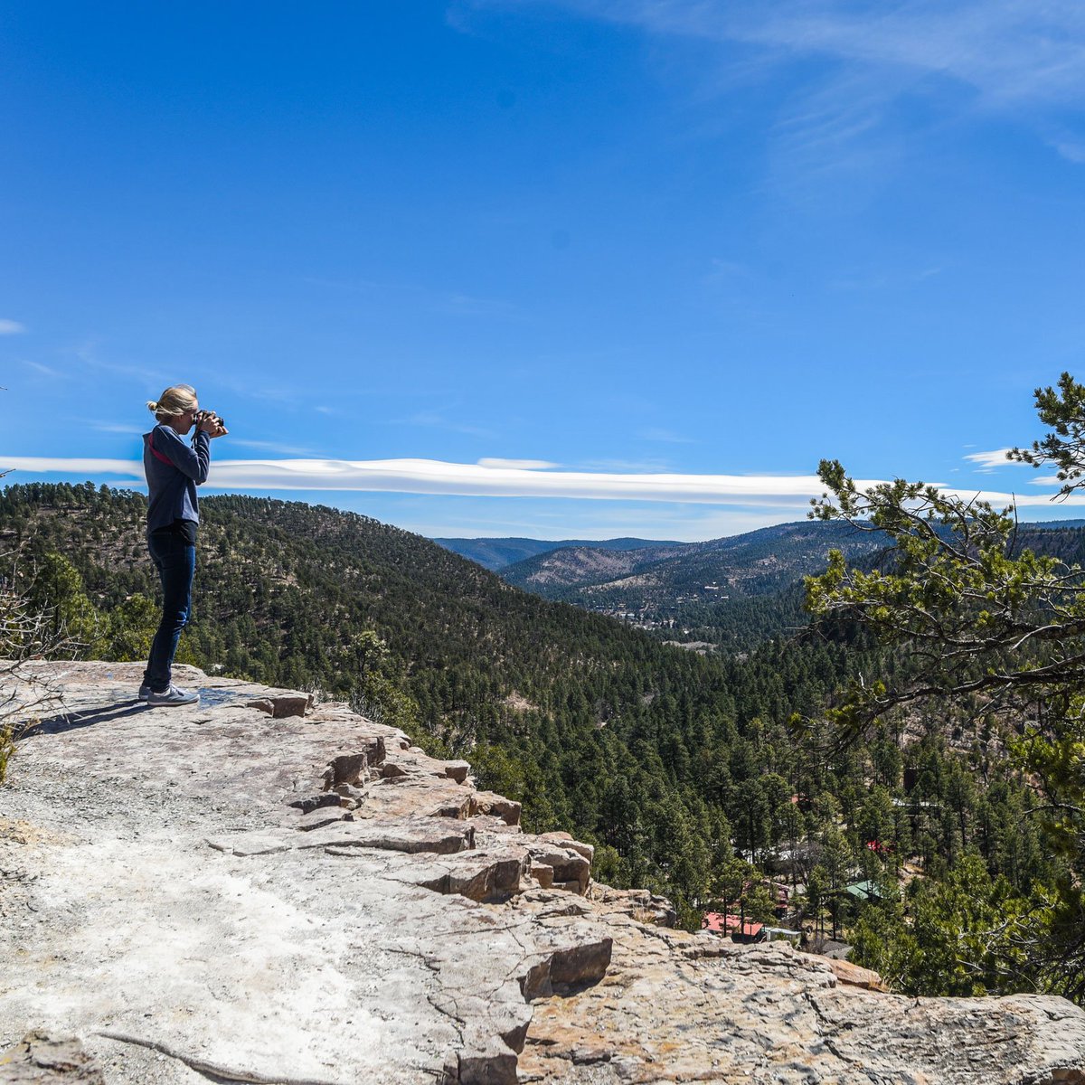 2RuidosoRedhead's tweet photo. Life's a climb. But the view is great. #Monday #Wisdom #Ruidoso https://t.co/InwmixchwX
