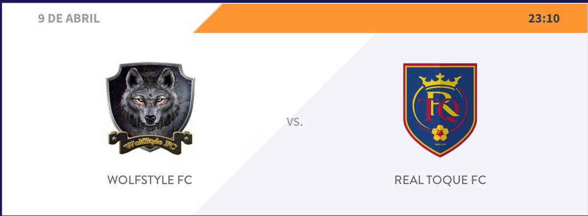 VFO | Liga

🏆Regional C
📆Jornada 1
🆚 <a href="/WolfStyleFC/">WolfStyle FC</a> 
⏰23:10

Sigue el partido en directo desde nuestro canal
🎥 youtube.com/channel/UCiIbC…

#GoReal❤️💙💛