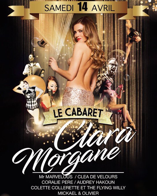 Bonsoir ! N&rsquo;oubliez pas de r&eacute;servez vos places pour mon #CABARET le 14 avril pr&egrave;s de #LYON au club #meximieux<a href="/tag/cabaret"class="tags"><span>#cabaret</span></a><a href="/tag/lyon"class="tags"><span>#lyon</span></a><a href="/tag/meximieux"class="tags"><span>#meximieux</span></a>