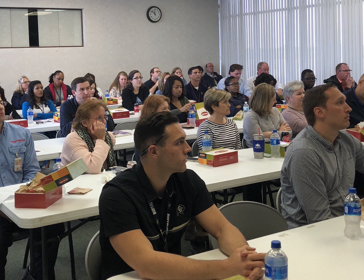 ExxonMobilBRA's tweet photo. Our employees learning how about #ITEP and how they can help set the facts straight with @LEDLouisiana’s Brad Lambert and @BRAC_BatonRouge’s Liz Smith. https://t.co/4NPKemPxNz