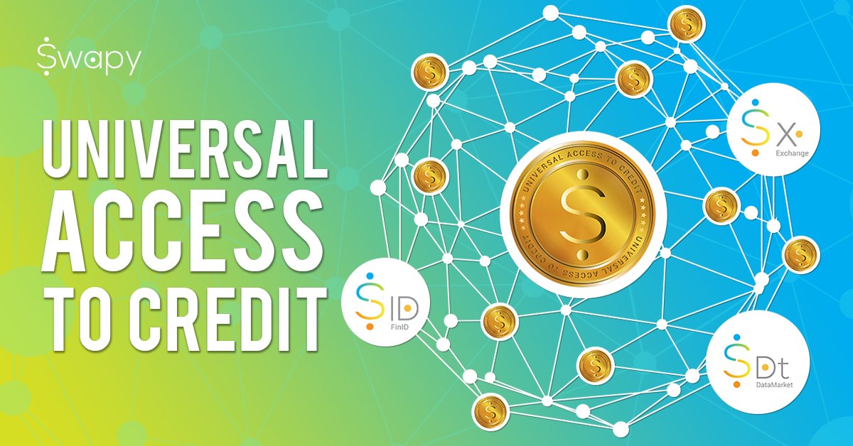 SwapyNetwork's tweet image. Swapy Network is a decentralized platform that aims to provide Universal Access to Credit. Find out about our ICO! swapy.network ⭐️⭐️⭐️ #ICO #blockchain #cryptocurrency #ethereum #altcoin #ICOs #fintech #token #tokens #tokensale #presale #Dapp #ANN #ETH #BTC