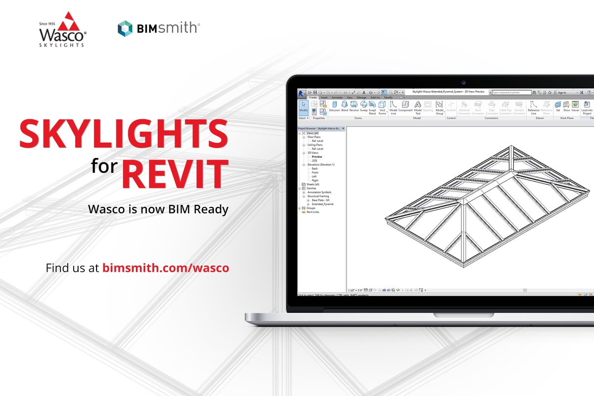 thebimsmith's tweet photo. Looking for #Revit #skylights? Check out @WascoSkylight and their leading Revit/BIM content on #BIMsmithMarket at https://t.co/N4AGzYKkOc 🏗️🏡👷‍♂️

#architecture #skylights #homedesign #bim #bimsmith #BetterBIM https://t.co/bmaP2C8RxE
