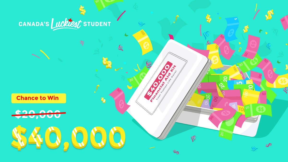StudentLifeNet's tweet photo. Not entered in CLS? Now you have 40,000 reasons to sign up. 

Enter now https://t.co/crbCl7sD9D https://t.co/wxL15xsGhi