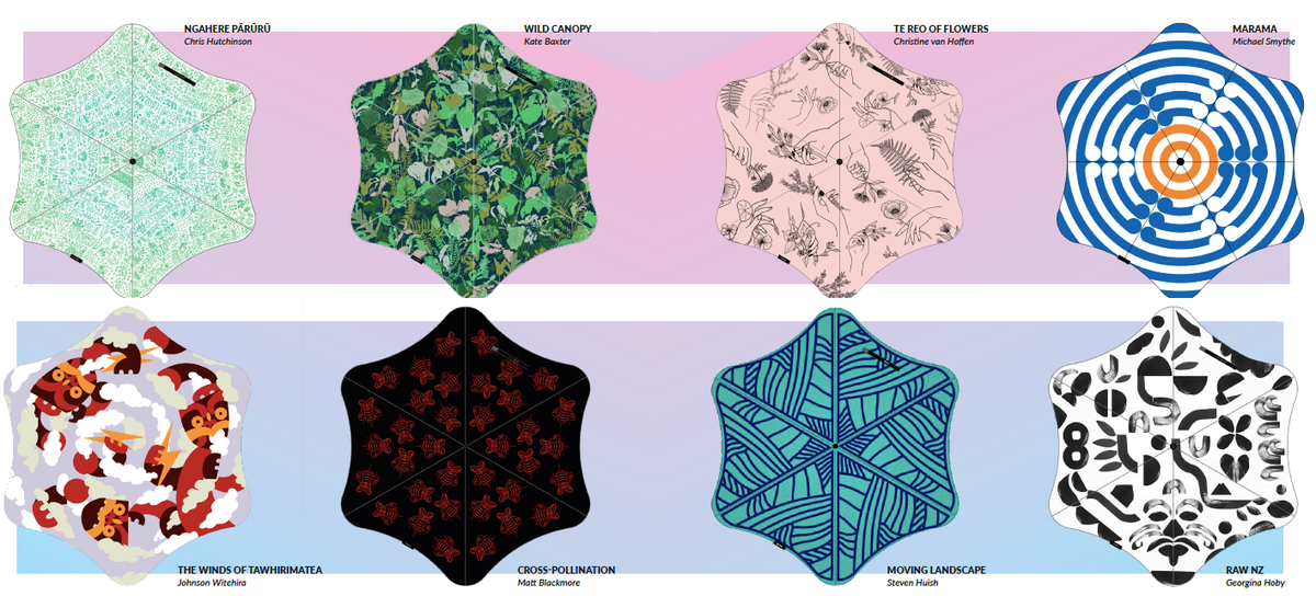 idealogmag's tweet photo. The @bluntumbrellas + @generatornz + Idealog umbrella experiment: Meet the finalists 

https://t.co/yoq9bnroQf https://t.co/mghzZWjr0w