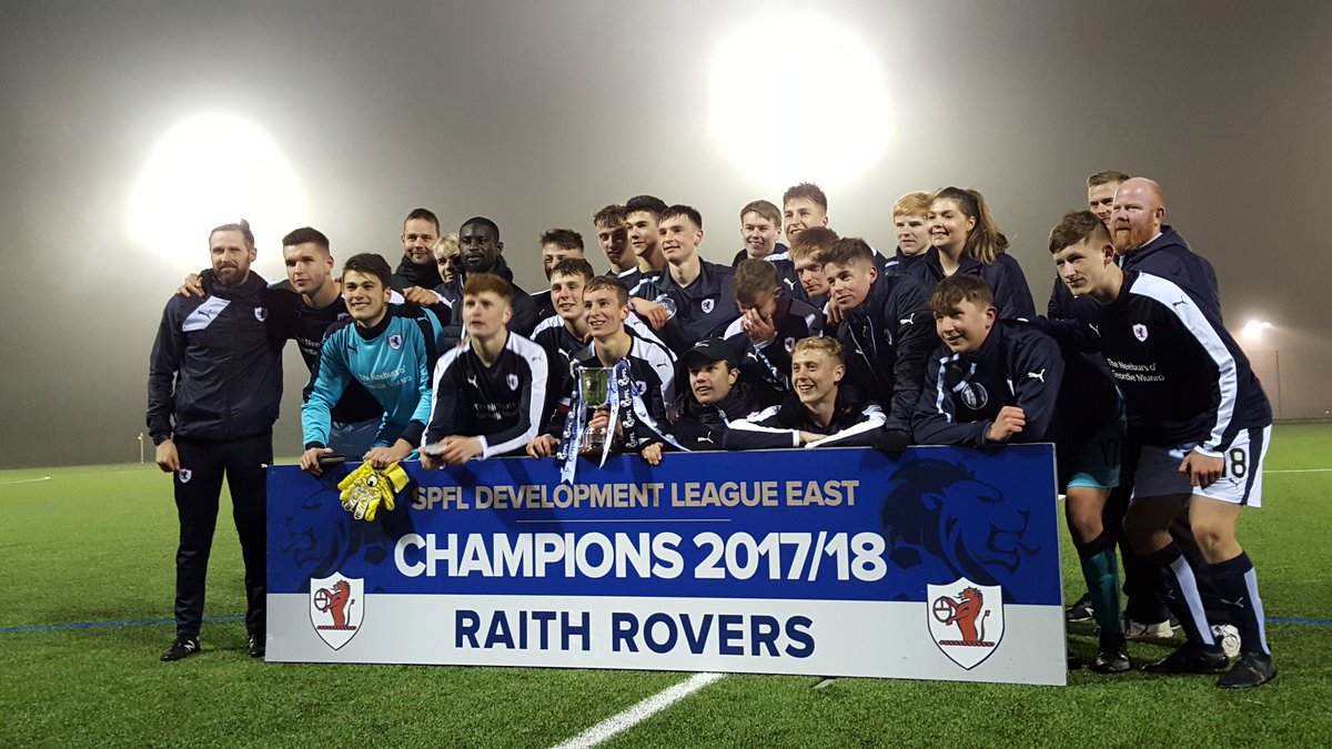 Neeeebuuur's tweet photo. Well done to Rovers' YD Team in retaining the EoS Championship.  Also great praise for Craig Easton and the coaching staff, and to The Board for supporting Youth Development.
#RaithRovers #craigeaston8 #neebursogeordiemunro https://t.co/75cvLfRCmQ