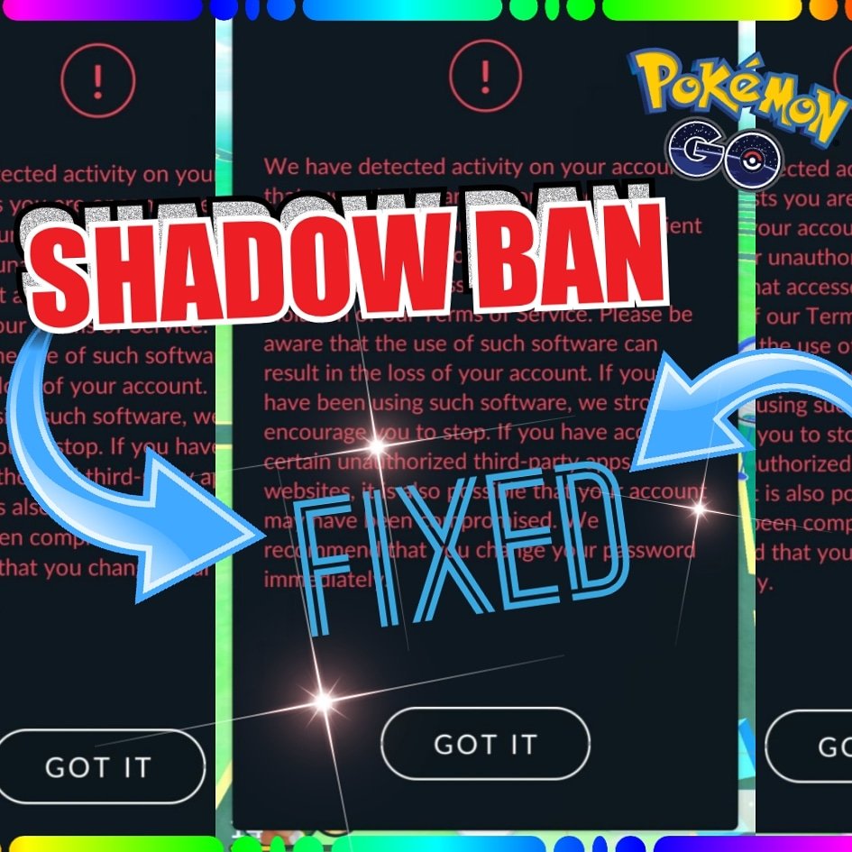 shauns1288's tweet photo. HOW TO FIX SHADOW BAN for Pokemon Go!? WORKING! Go check out my new video! 😉👌🔥💯💚💚
#Retweet
- SUBSCRIBE TODAY 👈
-
#PokemonGo #Limit3dArmy #ShadowBanFix #FixYourShadowBan #Fast #Hype #PokemonGoShadowBan https://t.co/0G0vUfLu0E