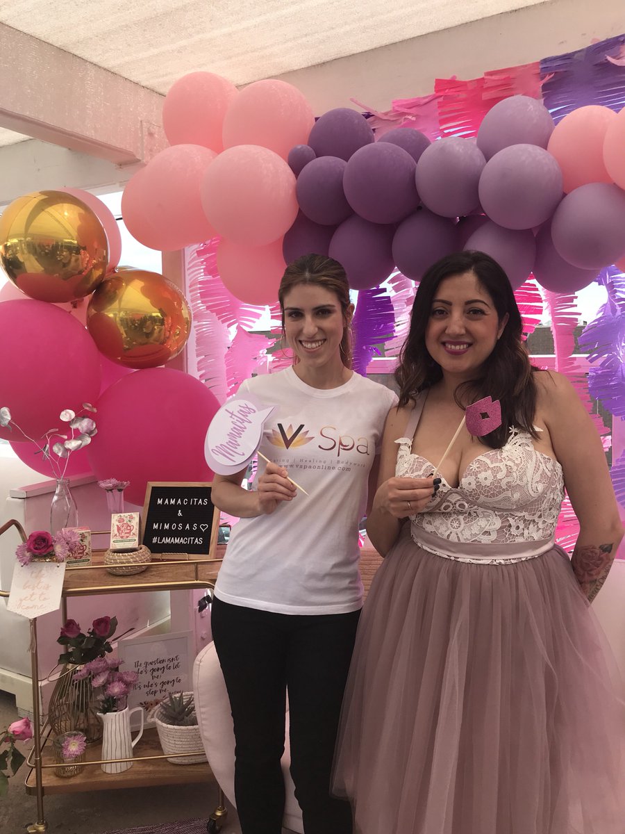 VSpaLosAngeles's tweet photo. We had so much fun giving out mini-massages 💆‍♀️at Mamacitas &amp; Mimosas yesterday! 🎉❤️  #vspalosangeles #lamamacitas https://t.co/am6pofOps9