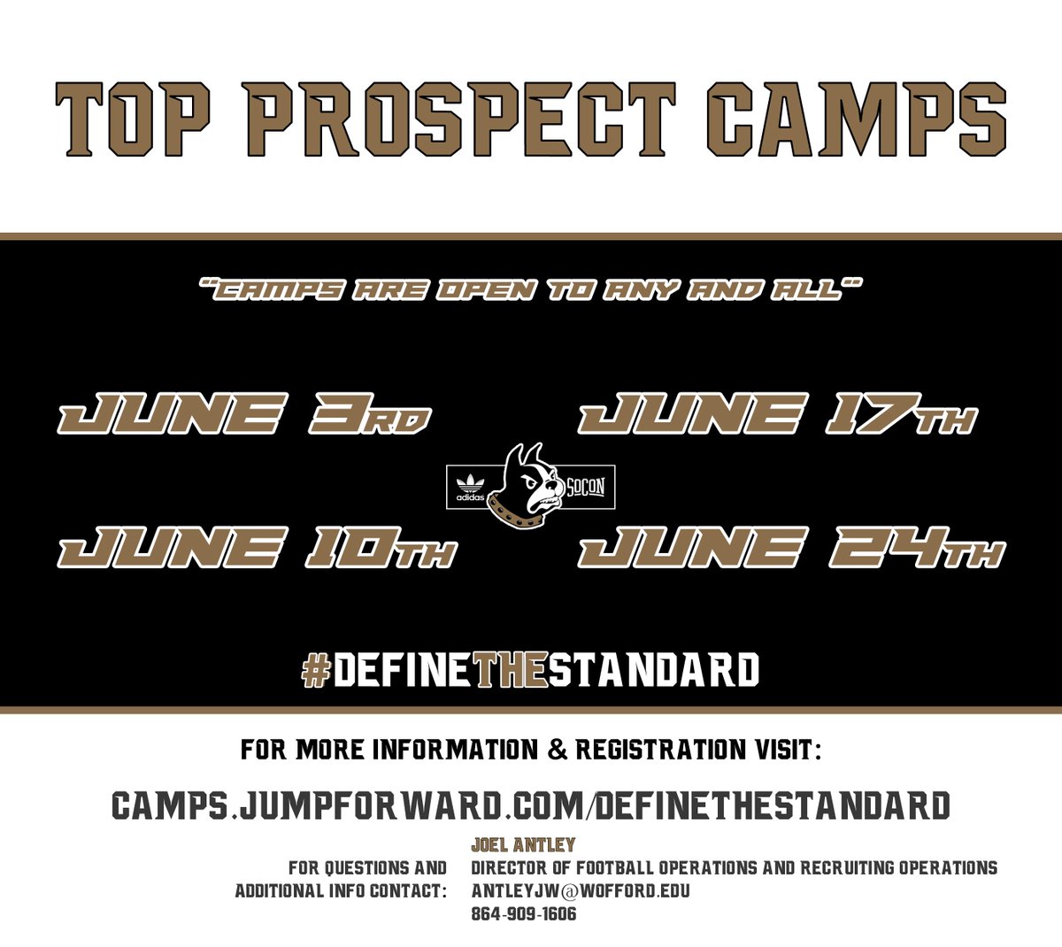 CoachASmith_'s tweet photo. Come one come all. It's time for camp!!! https://t.co/Er06ZTKmVP