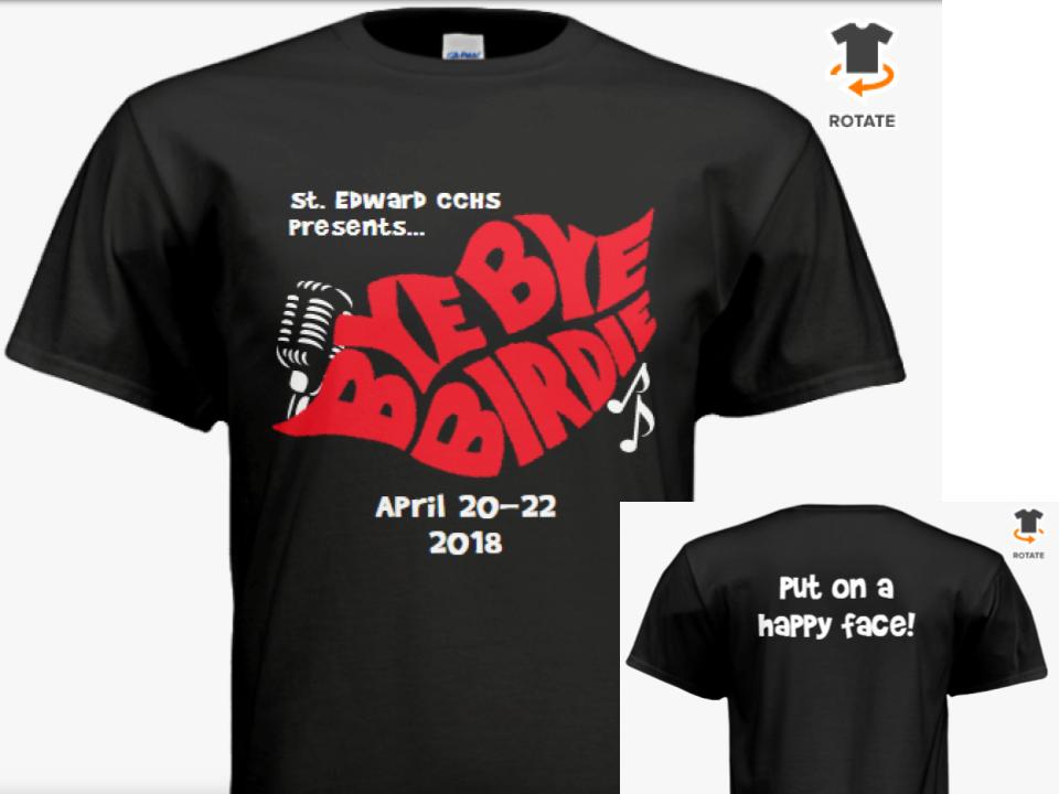 StEdTheatre's tweet photo. If you're interested in a show shirt, fill out the Google Form to place an order! https://t.co/WMFjEadZdH https://t.co/mVoc81SdtE