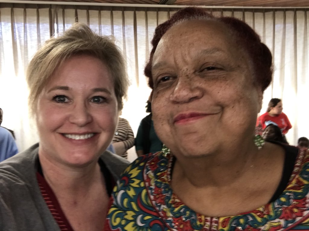 KnoxBlueDots's tweet photo. Supporting Project GRAD! Incredible crowd. They locked doors and supporters got stuck outside. Hundreds locked out. @mixdcurls started a chain to hold up curtains. @Evetty4TheFirst @GillEvelyn @ShipeVivian https://t.co/uo9JVYmdQT