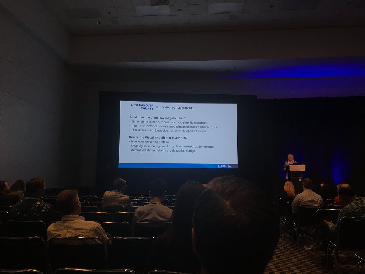 amberbuff_'s tweet photo. @NewHanoverCo and @DukeEndowment use Visual Investigator to access risk in seconds to save lives of children.   #data4good  #SASGF https://t.co/ga1K7e1dGC https://t.co/2afx8TJPOi