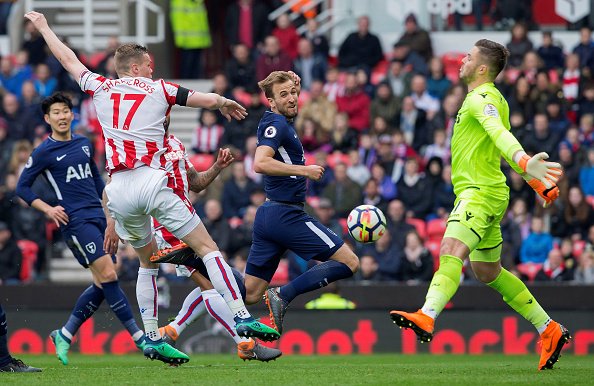 SkySportsNews's tweet image. BREAKING: @SpursOfficial appeal to Premier League for second goal v @stokecity to be awarded to @HKane - Sky sources. #SSN