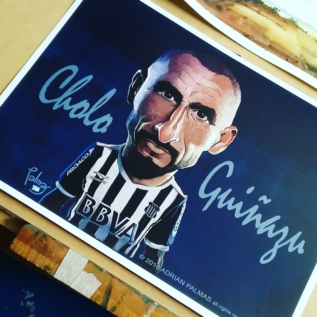 adrianpalmas's tweet photo. Sorteo en twiter  #LaCholoCaricatura, para participar 1-seguir mi cuenta 2-retweet . Caricatura digital tamaño A3 . Hasta mañana tienen tiempo. Gracias https://t.co/qR5G6N1BcV