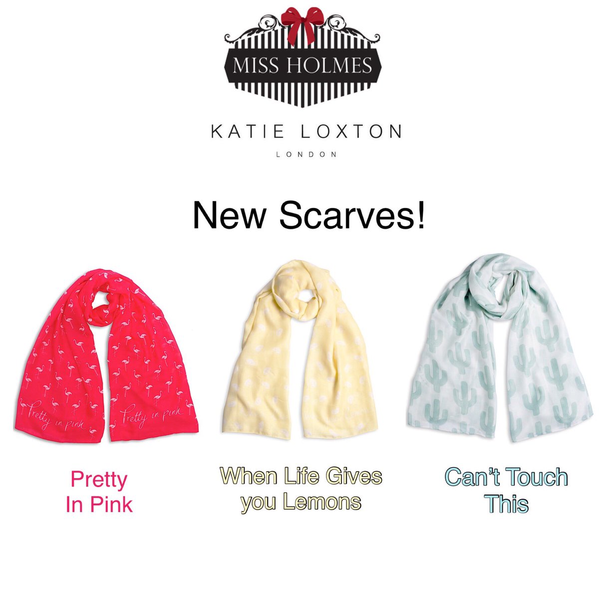 missholmesbarry's tweet photo. 🌼New Katie Loxton Scarves at Miss Holmes!🌼 #katieloxton #scarves https://t.co/tNVJ5mvLfx