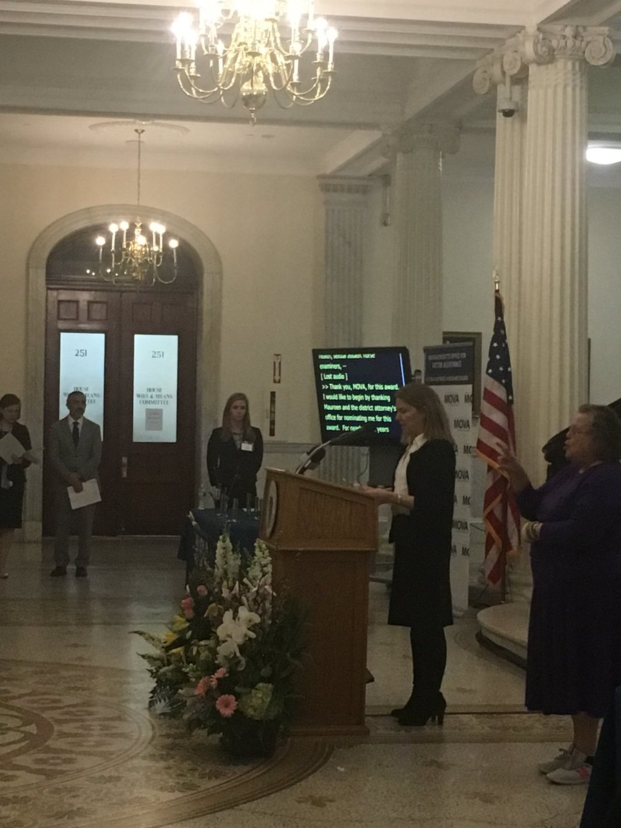 MassMOVA's tweet photo. Congrats to Peggie Ritzer on receiving the 2018 Public Policy Advocacy Award #VRM18 @DAJonBlodgett https://t.co/XrgVizxmuT
