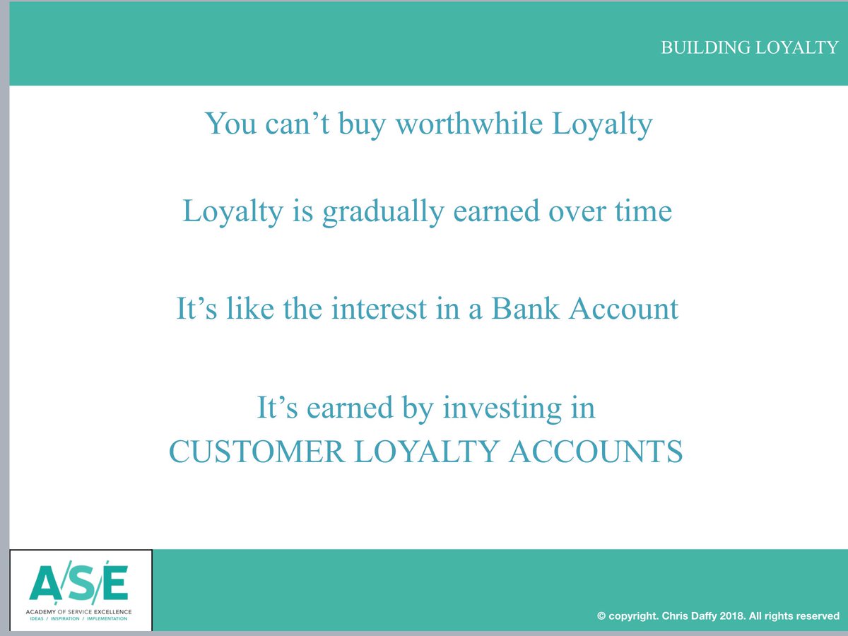 asemasterclass's tweet photo. Customer Loyalty Masterclass is coming @chrisdaffy111 #Loyalty #CustomerExperience #loyaltymasterclass https://t.co/lYddjAFg5R