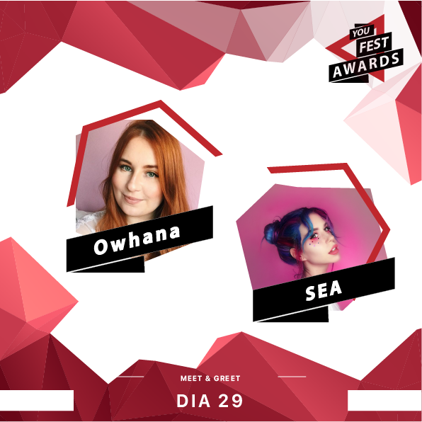 Dia 29 de abril, na sala Fest, irá decorrer o Meet&amp;Greet das BFFs @owhanaa e <a href="/Sea3P0/">𝐒𝐞𝐚</a>, das 11h às 13h. Vais perder esta oportunidade?
Garante já o teu Bilhete! ;-)
#owhana #seafam #youfestawards #yfa2018