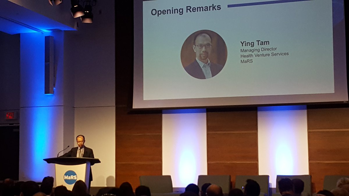 lianadimarco's tweet photo. The lively @yingtam opening #marshealthkick AI in #health: AI market will be $6.5B in 2020 #thiw https://t.co/37KWVAVxbS