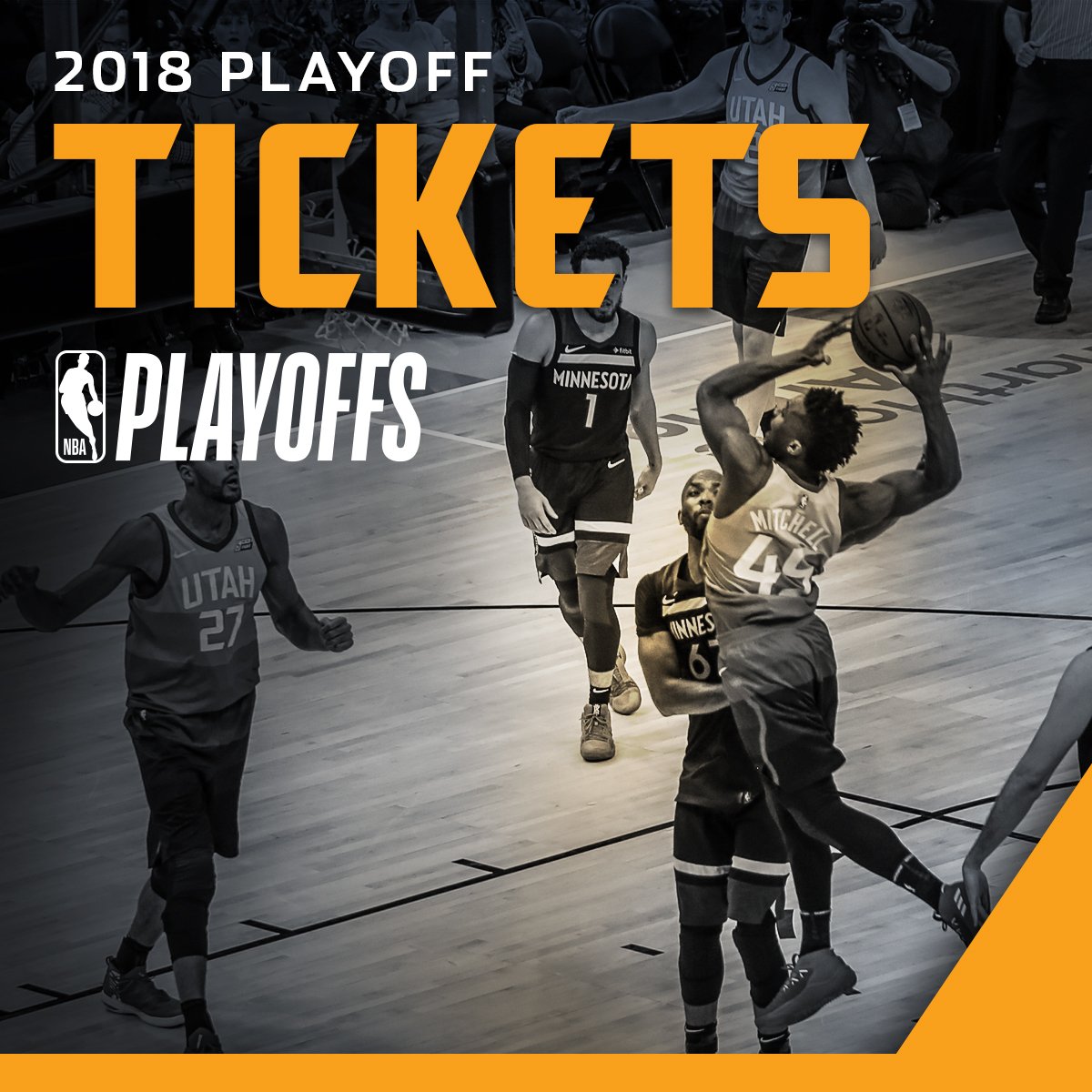 Single tickets on sale. right. now. 👀  #2018Playoffs @ZionsBank  >> on.nba.com/2GOtaMZ https://t.co/khZLXFkoHT
