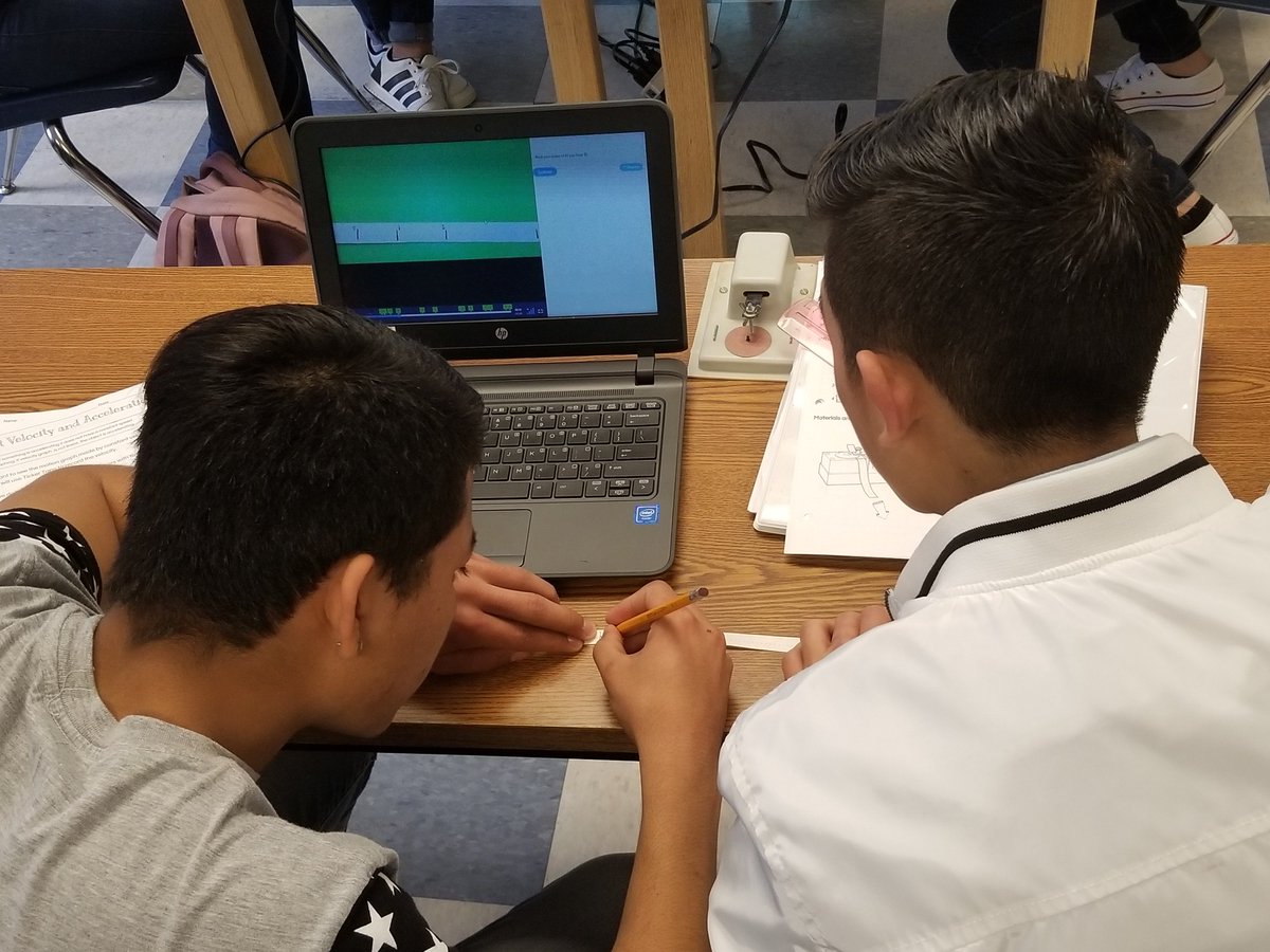 MrsParkins_JHS's tweet photo. Using @goformative and @edpuzzle has made this ticker tape lab so much easier to manage. #blendedlearning #activephysics https://t.co/9Yz5y4LNn8