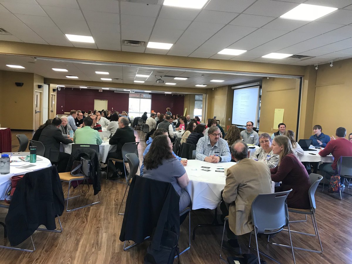 GearUpMEMary's tweet photo. Wow! About 80 planning team members from GEAR UP Maine developing year 5 plans! https://t.co/zrgFVEocMA