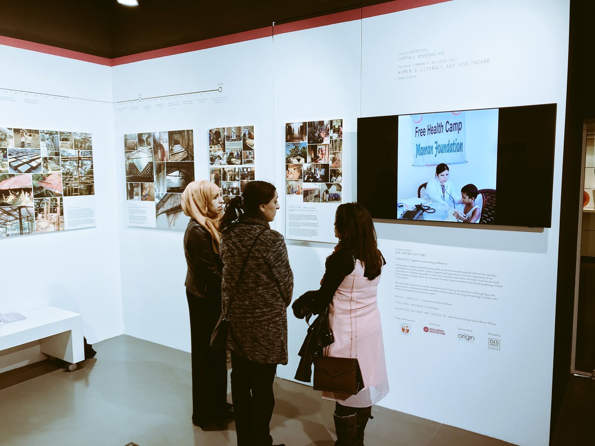 Tumpa_Fellows's tweet photo. @BartlettArchUCL @BartlettUCL friends reunion and family visits. Thank you for visiting our @MF_Trust exhibition @BuildingCentre hosted by @nlalondon . Visit our exhibition while there’s still time. It’s on until 28th April. @LondonArchDiary https://t.co/DxAyylvyR3