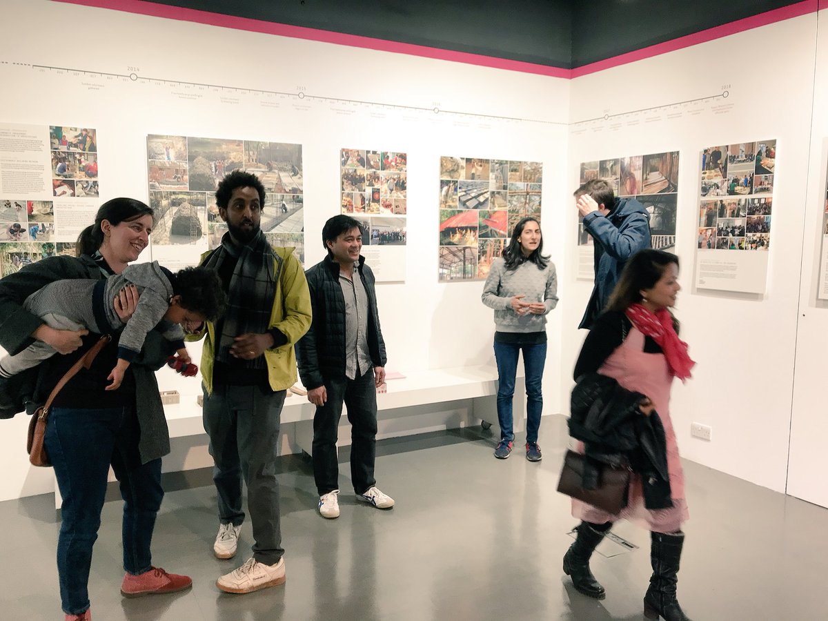 Tumpa_Fellows's tweet photo. @BartlettArchUCL @BartlettUCL friends reunion and family visits. Thank you for visiting our @MF_Trust exhibition @BuildingCentre hosted by @nlalondon . Visit our exhibition while there’s still time. It’s on until 28th April. @LondonArchDiary https://t.co/DxAyylvyR3