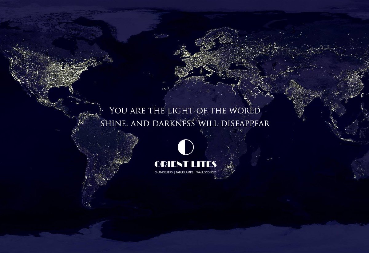 OrientLites's tweet photo. You are the light of the world. Shine, and darkness will disappear.

#orientlights #orient #light #lighting #chandeliers #nehruplace #interior #interiordesign #design #designing #interiorlighting #spacelighting https://t.co/bKXQzAe6ZR