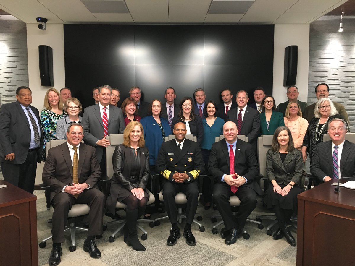 Thank you <a href="/Surgeon_General/">U.S. Surgeon General</a> for taking time out of your busy schedule to discuss how our businesses can lead the community to a healthier future for all. #LeadConnectAdvocate