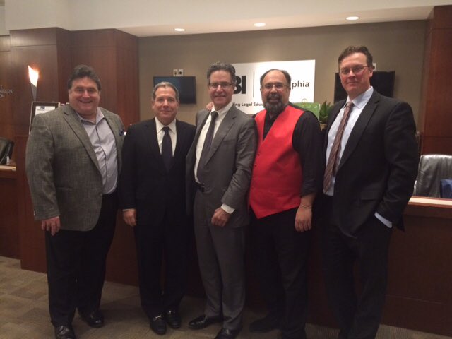 Received stellar reviews today from all in attendance at the 10th encore presentation of Performance on Trial: The Magic of Advocacy! Perfect combination of great magic and advocacy tips. Thanks to <a href="/PBICLE/">PA Bar Institute</a> for having us!!