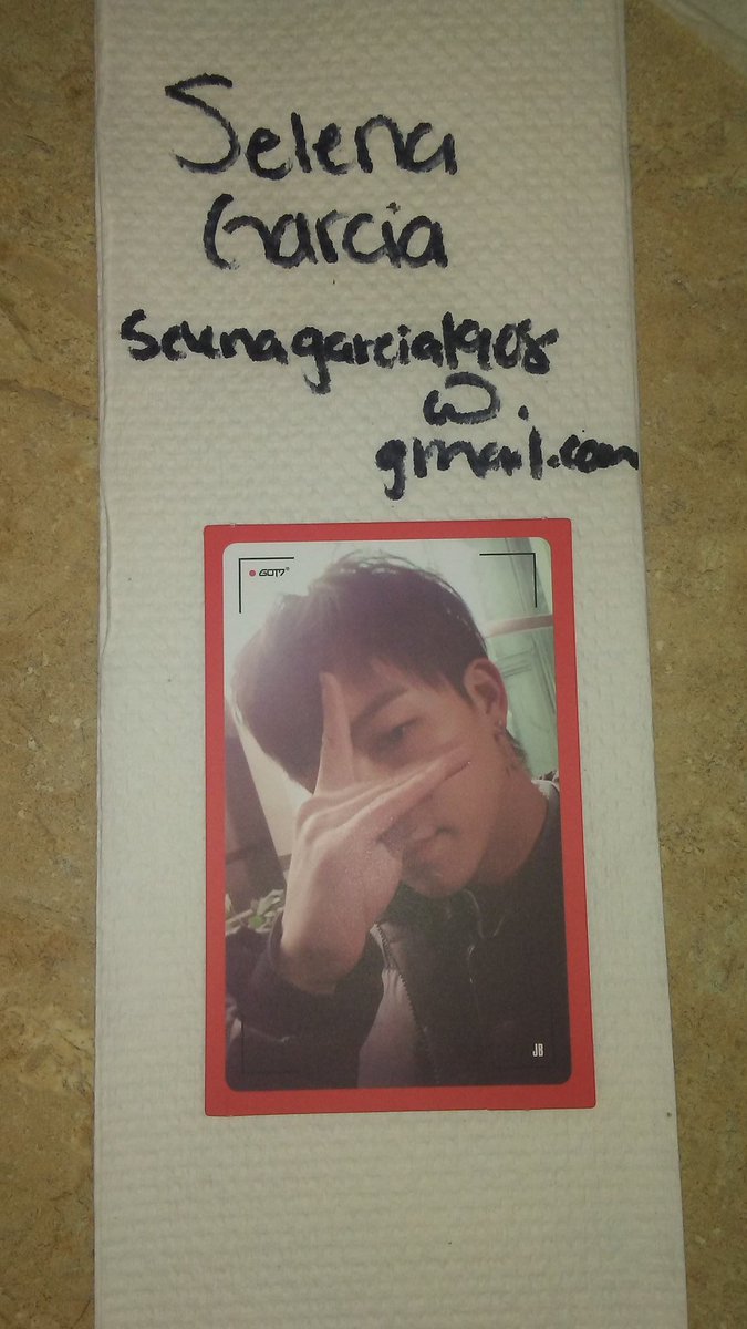 <a href="/GOT7trading/">GOT7 Trading Cards</a> Wtt
Eyes on you
Have: JB red
Want:Jinyoung Blue
WW: No sorry only US
<a href="/Got7USTrade/">GOT7USTrade</a> <a href="/GOT7trading/">GOT7 Trading Cards</a>  <a href="/IGOT7Trading/">IGOT7 Trading Space</a>