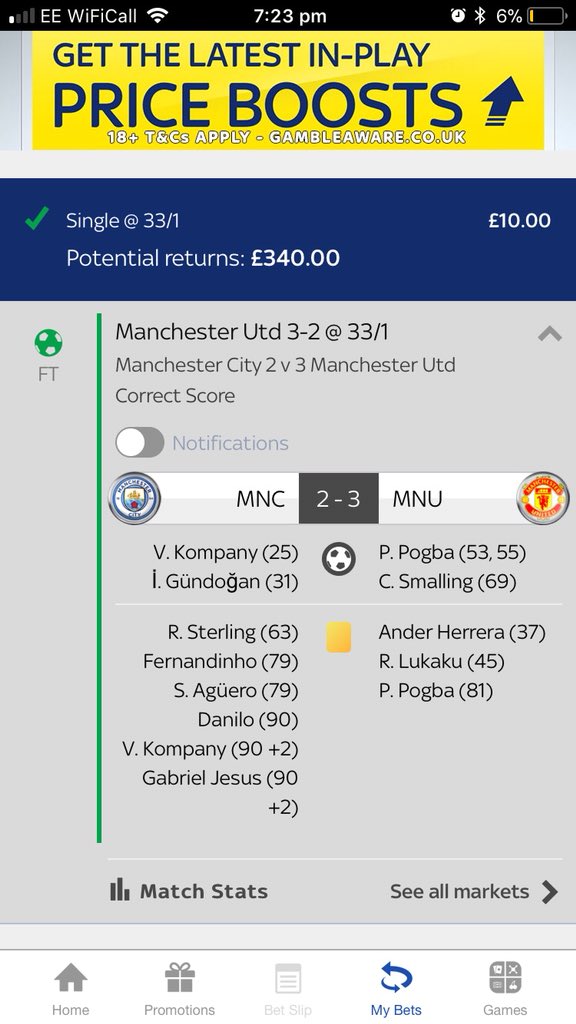 rob111111rob's tweet photo. @paddypower hi paddy power can you tell me what you would do in this situation ? If the price is 33/1 when I bet it how can they then only pay 7/1 ? Thanks https://t.co/3u2SC5M6UN
