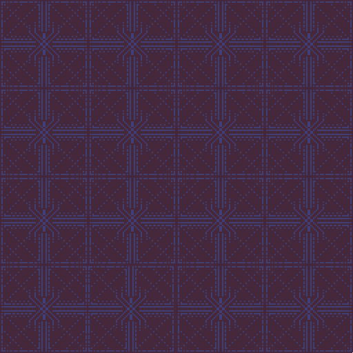 Dried_Apricots3's tweet photo. I call this one the spider web!
#pixelpuzzle #pixelart #pattern #aseprite https://t.co/NAa5TsNRYV