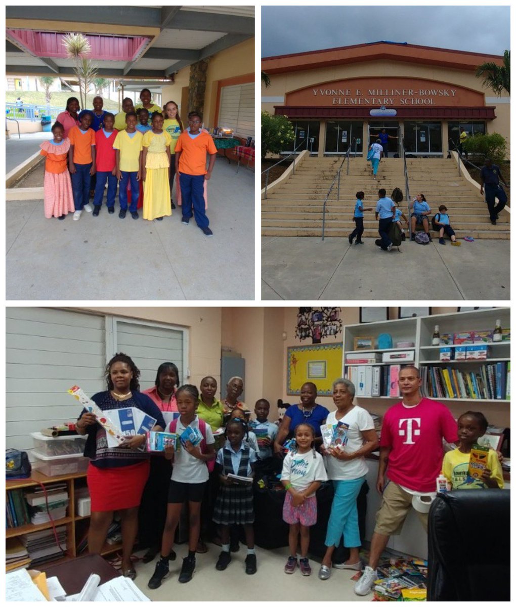 ReddMyTweets's tweet photo. HUGE shout out to Tampa and T-Mobile with the generous donation of school supplies to Yvonne E. Miller Elementary school. I was able to deliver over 400 lbs of school while on vacation in St. Thomas.
#DiversityandInclusion #TMobile #WIT #SOS #tampabreakthrough #multicultural https://t.co/k1snbRNoOV