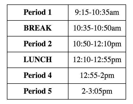 Ms__Newcombe's tweet photo. OSSLT Day tomorrow!!  Writers---you've got this!!  Here's the schedule for the full school tomorrow.  @sharmahdsb @LBPHighSchool https://t.co/ksupqzylS1