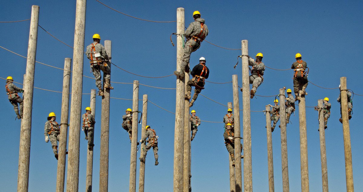 Byram_Labs's tweet photo. When the lights go out, so do they. Today is National Lineman Appreciation Day. Thank you for all you do! #ThankALineman #ThankaLineworker #ClimbOn #MondayMotivation https://t.co/s2q6Wtg9u0