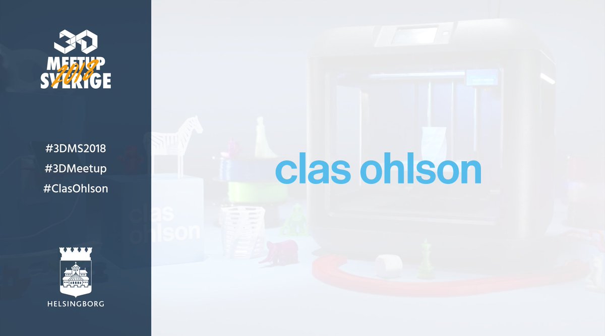 3DMeetupSweden's tweet photo. Today the spotlight shines on @ClasOhlsonSve!
This 100 year old Swedish company is most likely known to most of our visitors, with stores in several European countries and a HUGE selection! Read more: https://t.co/RKx3Id7KUu
#3DMS2018 #3DMeetup2018 #ClasOhlson https://t.co/gUUOBPFken