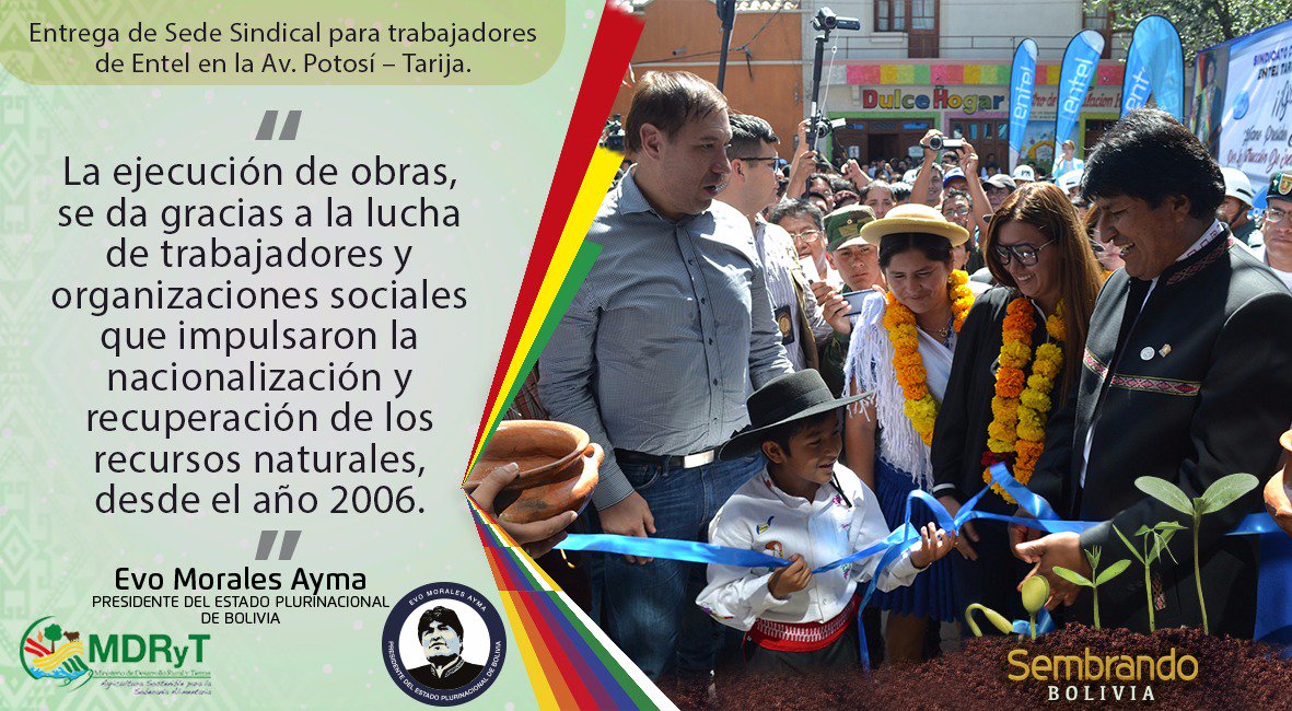 madretierrabol's tweet photo. #SembrandoBolivia
#FelicidadesTarija
#ChurraTarija https://t.co/9kyMnUHk67