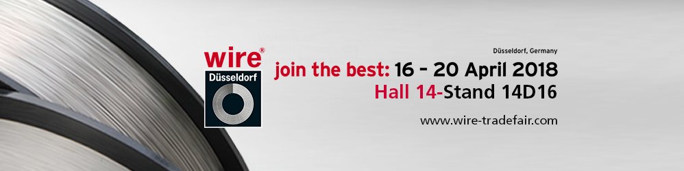 VINCO_Oficial's tweet photo. Wir sind auf der #Wire2018 . Besuchen Sie uns an unseren Stand D16, Halle 14. Wir freuen uns auf Sie! @wireTradeFair #Dusseldorf #exhibitors #wire #StripandWire #wire #wireHandlingSystems #stainlesssteel https://t.co/58EjO7Rkb2 https://t.co/JSE87Ds79f