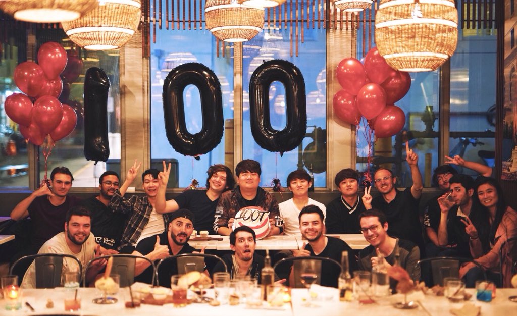 RohnJobinson's tweet photo. I love this squad. So proud of what our team and our org have accomplished in these first few months. We’re building something special and just getting started. #100Thieves https://t.co/kelj4Zge79