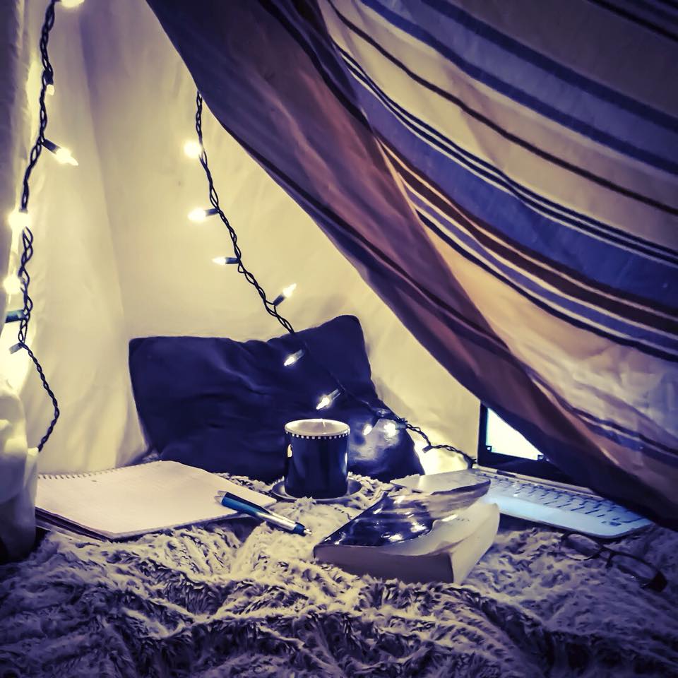 noahbarfield21's tweet photo. The best part about being a #writer is that no one can tell you you're not allowed to work in a pillow fort. #WorkFromHome #writerlife #author #LegendLand #amwriting #pillowfortgoals https://t.co/Z2h4mnPxxU