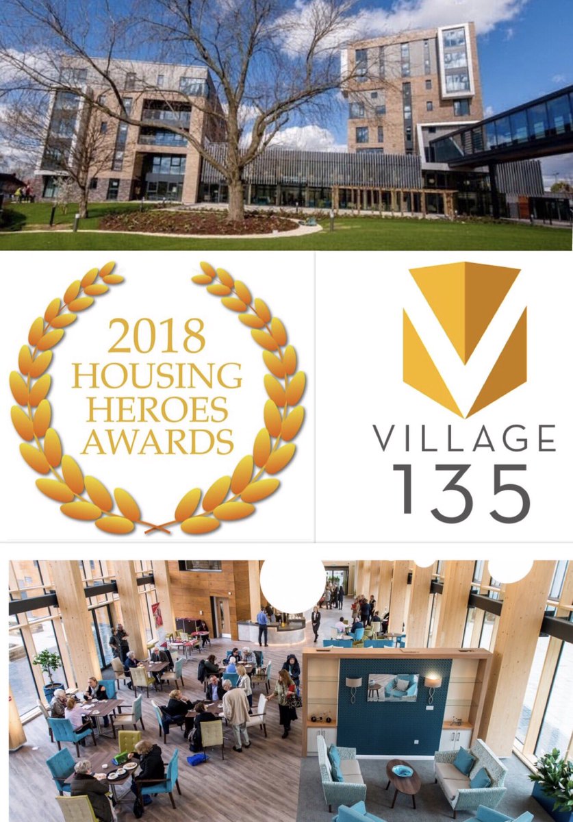 wythenshawe_chg's tweet photo. Delighted to be shortlisted for this years @HousingHeroes18 for our prestigious landmark #V135 #Extracare Team #Wythenshawe, good luck to all the nominees!!! https://t.co/hhHKIodRgC