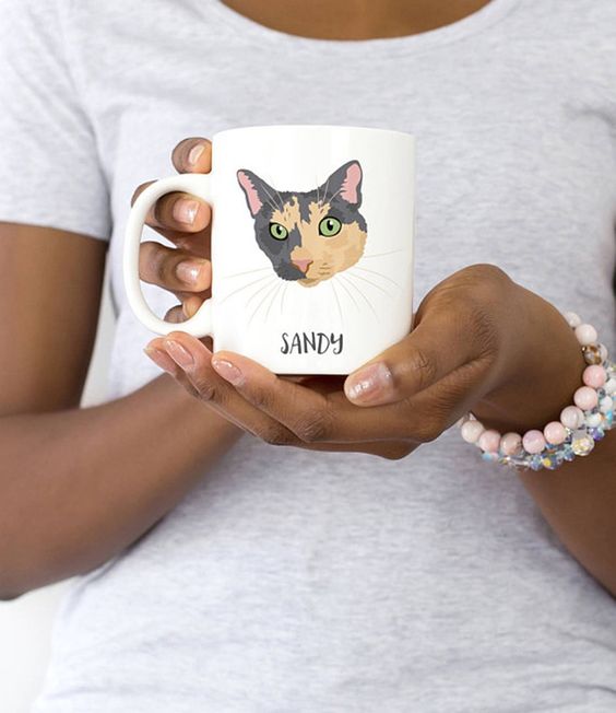 missdesignberry's tweet photo. If you think you love caffeine now, just wait till it comes in a custom pet portrait mug... See? We told ya. SO much better 🐶☕️🐱 These make great gifts (and we believe sending yourself presents is perfectly fine)! Get your pet's #MugOnAMug today: https://t.co/ojWQ62rB5w https://t.co/KZQaoWiIEd