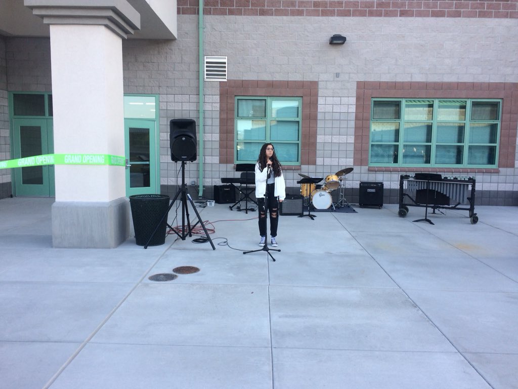 Richard89248118's tweet photo. Exiting morning at DRHS. Staff and students officially open the new expansion, which includes 22 rooms. https://t.co/NXyuPwnMv7